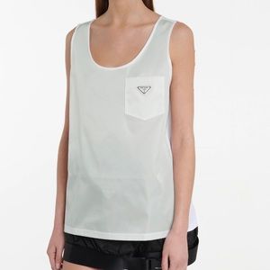 Prada - Nylon and Cotton Tank - M